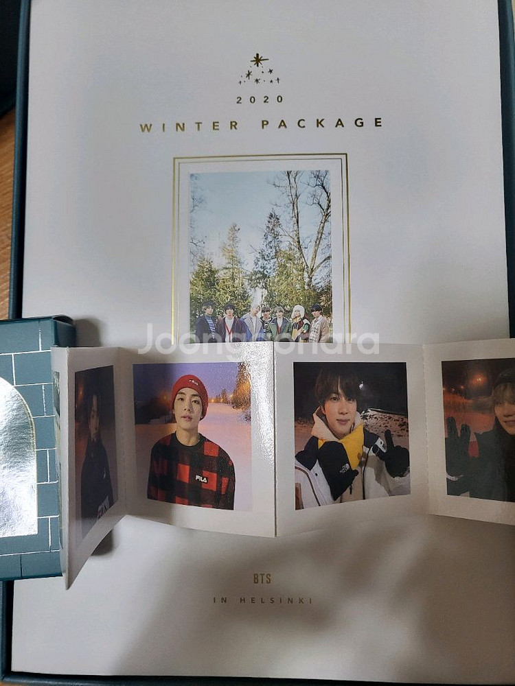 방탄소년단 bts 방탄 20 윈터패키지 굿즈 화보 포카--1