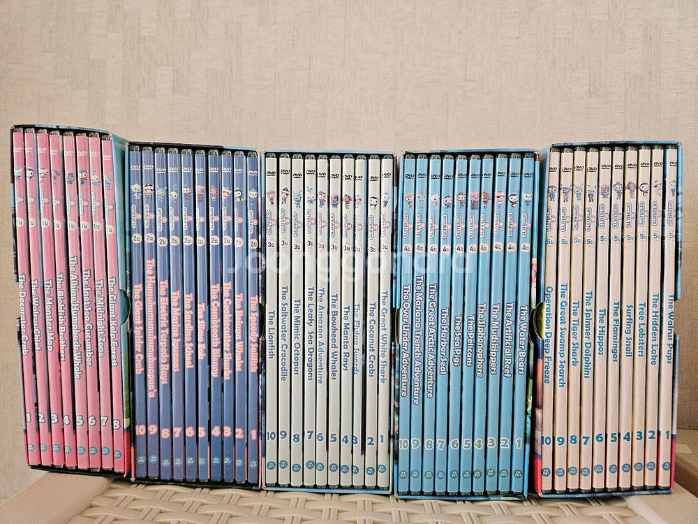 옥토넛 DVD 1집~5집--0