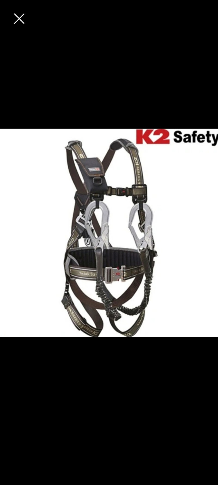 K2 안전벨트 전체식 L/M 사이즈 2고리 팝니다 이미지