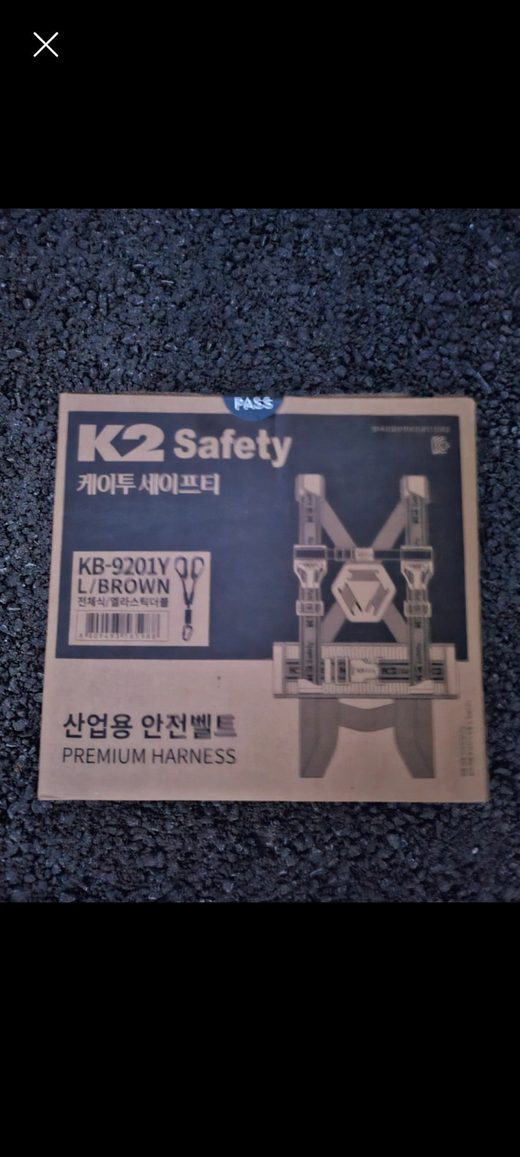 K2 안전벨트 전체식 L/M 사이즈 2고리 팝니다 이미지
