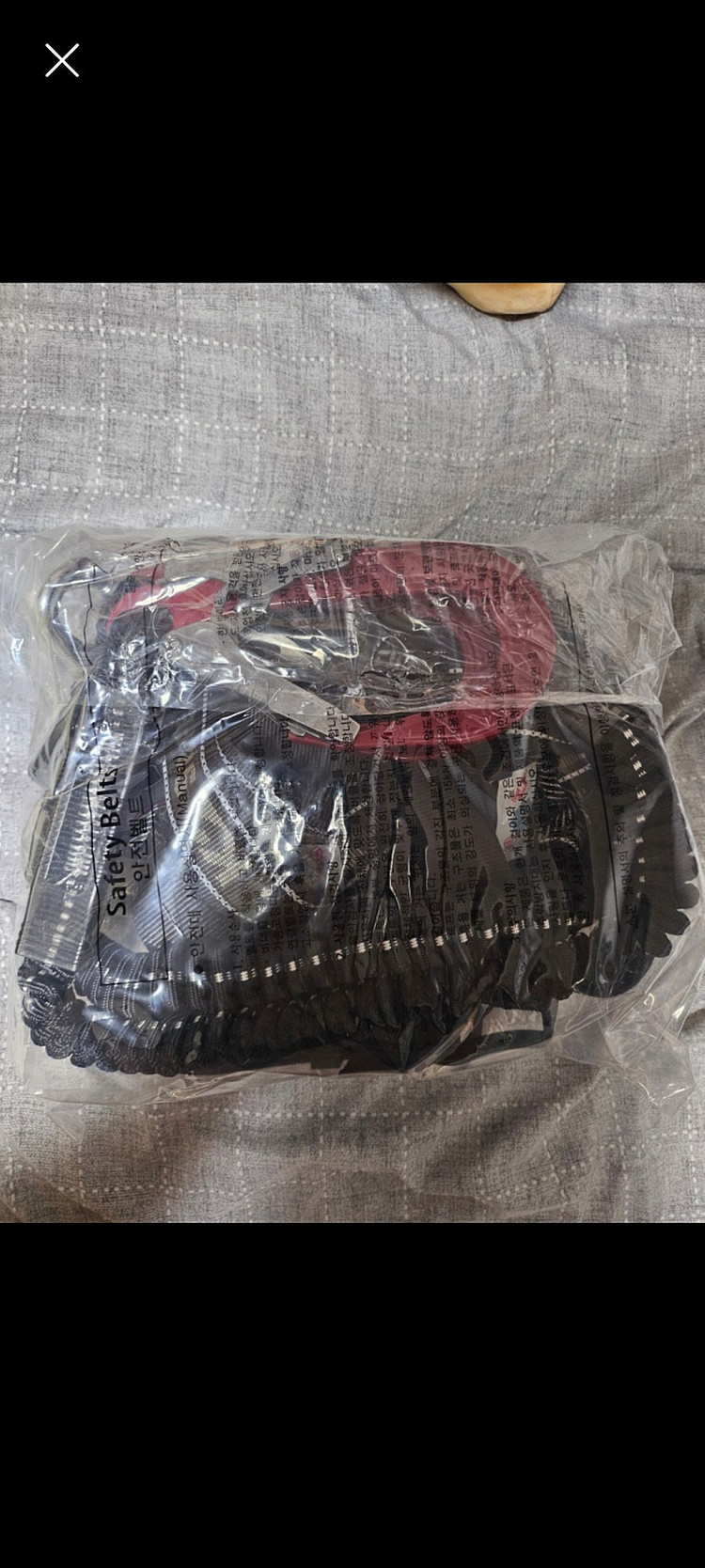 K2 안전벨트 전체식 L/M 사이즈 2고리 팝니다 이미지