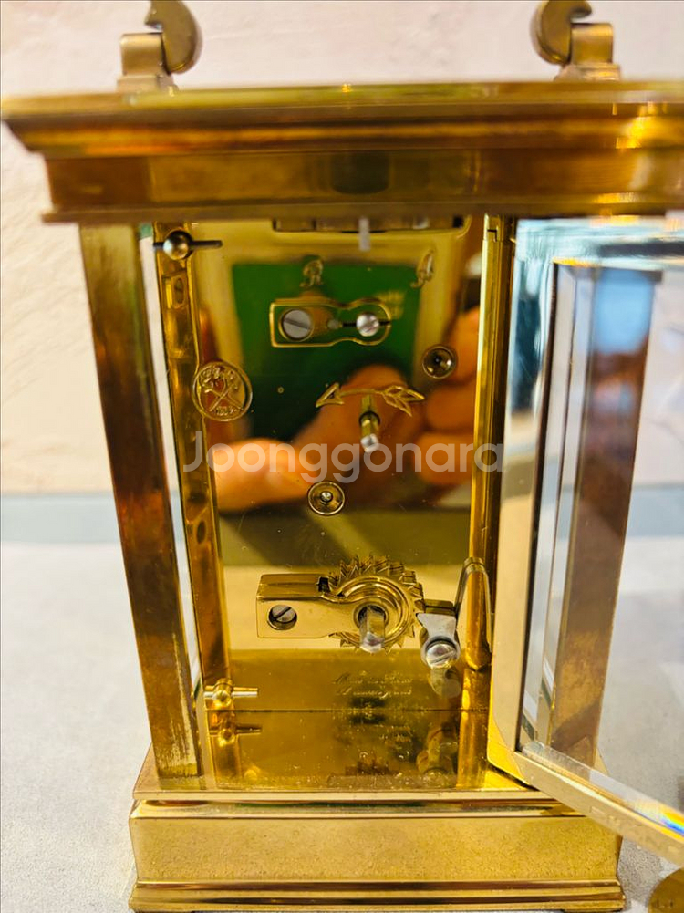 레페 1839 Lepee 명품 빈티지 캐리지시계 탁상시--4