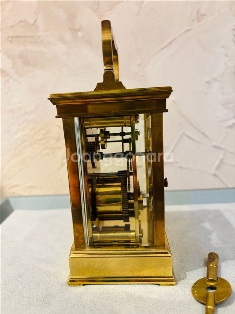 레페 1839 Lepee 명품 빈티지 캐리지시계 탁상시--2