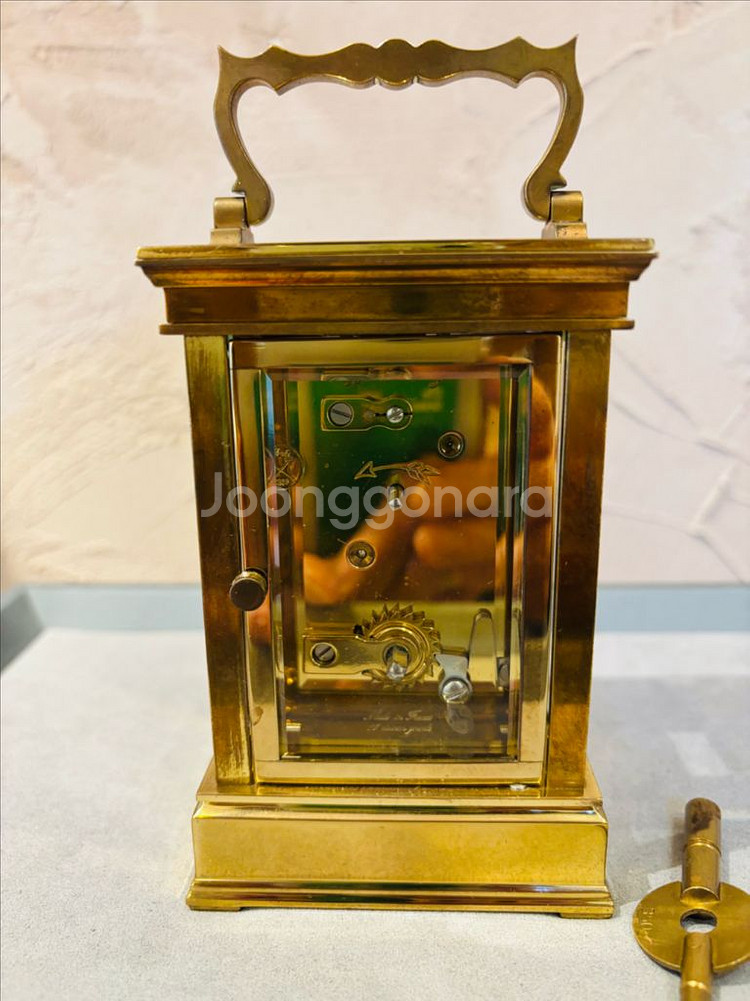 레페 1839 Lepee 명품 빈티지 캐리지시계 탁상시--3