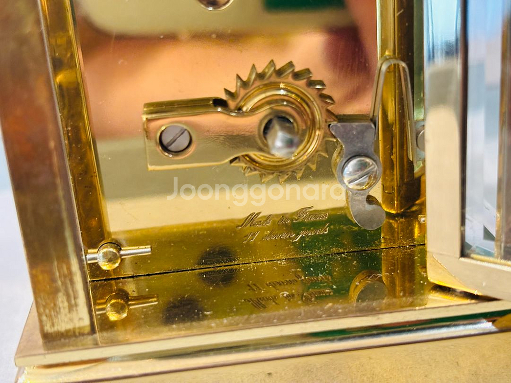 레페 1839 Lepee 명품 빈티지 캐리지시계 탁상시--5