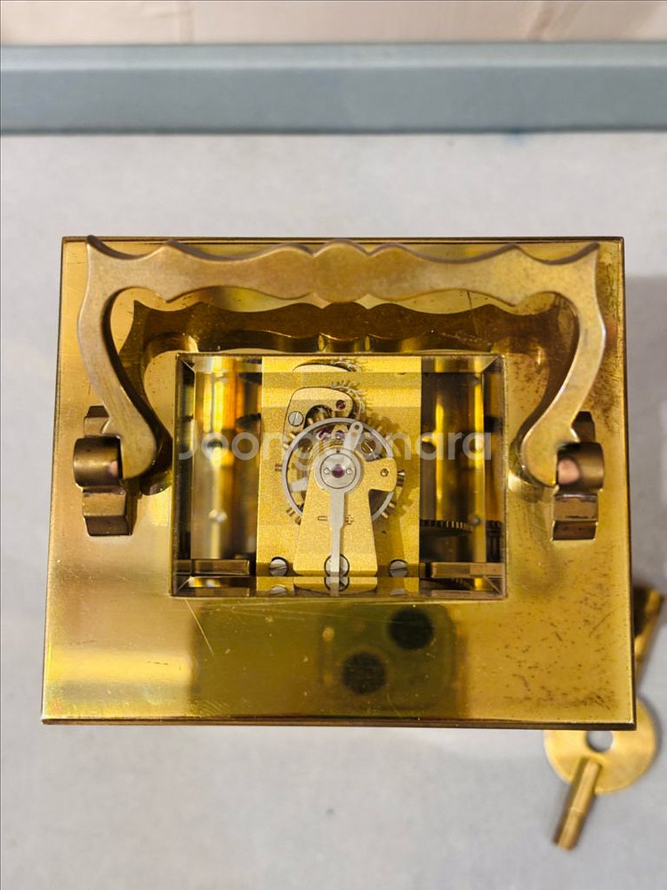 레페 1839 Lepee 명품 빈티지 캐리지시계 탁상시--6