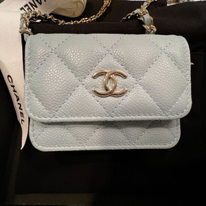 차정원 샤넬 클래식 미니 체인 지갑