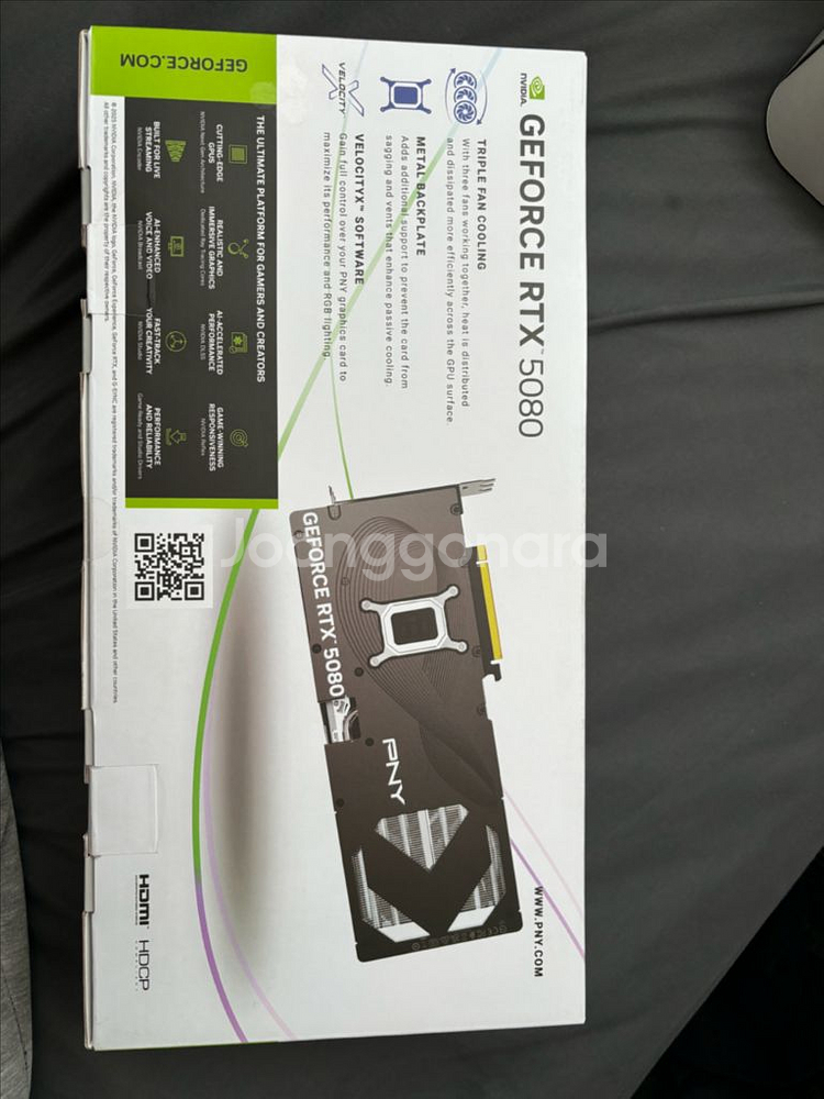 PNY 지포스 RTX 5080 새상품--1