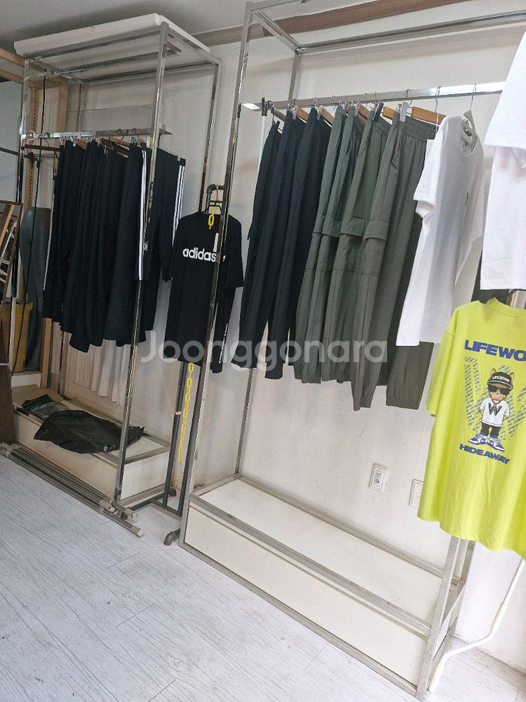 옷가게 스텐레스 서랍장 행거--0