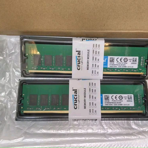 마이크론 ddr4 3200 16gb 램 2개 판매합니다