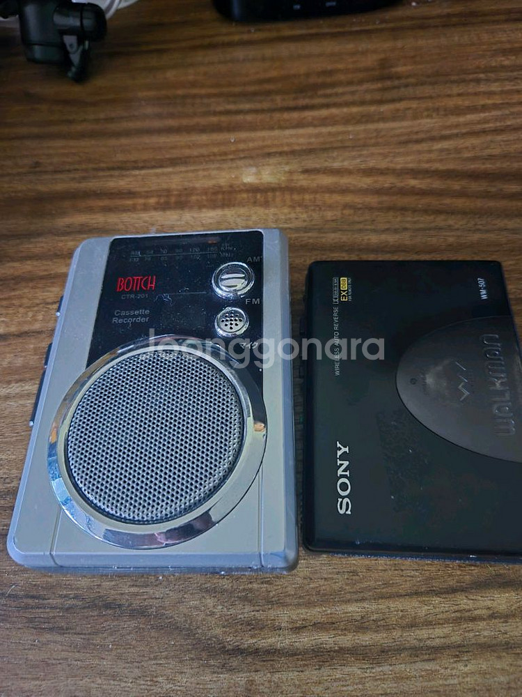 소니워크맨 wm-507, bottch ctr-201(고--0