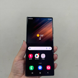 (부산중고폰)갤럭시s22울트라 그린 256g 판매해요