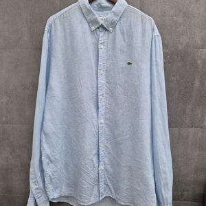 Lacoste 라코스테 슬림핏 체크 셔츠 105