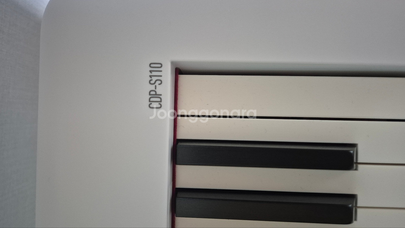 CASIO CDP-S110 거의 새 제품 판매합니다.--0