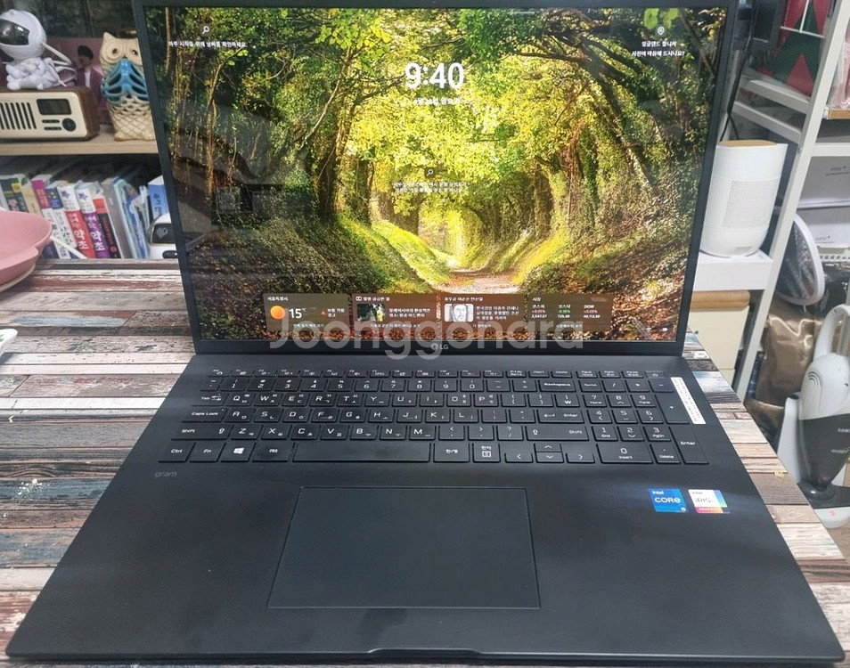 LG Gram 17ZD90P-GX5SK블랙 풀박스--9