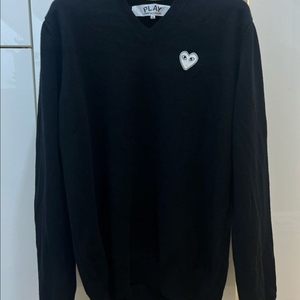 23fw 꼼데가르송 브이넥니트 xl (새상품급)