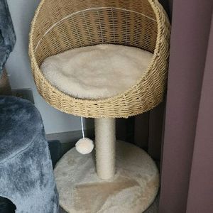 고양이 스크래쳐 바스켓