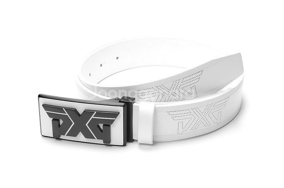 PXG 골프 남성 엠보 로고 라인포인트 골프 벨트--1