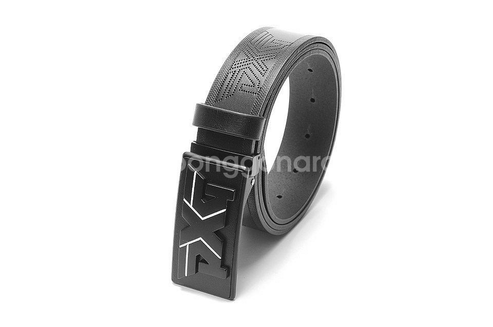 PXG 골프 남성 엠보 로고 라인포인트 골프 벨트--3