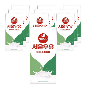 서울 멸균우유 1리터 30개