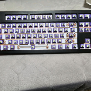 spm al87b 풀알루미늄 키보드 tlk 텐키리스