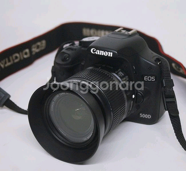 인하 -캐논 EOS 500D 카메라 셋트--2