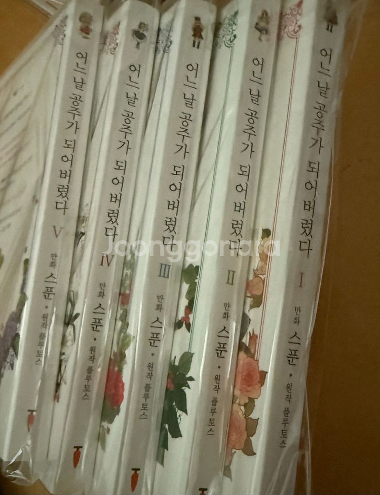어느날 공주가 되어버렸다 1~5권--0