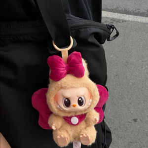 핸드메이드 라부부 인형 옷 리본
