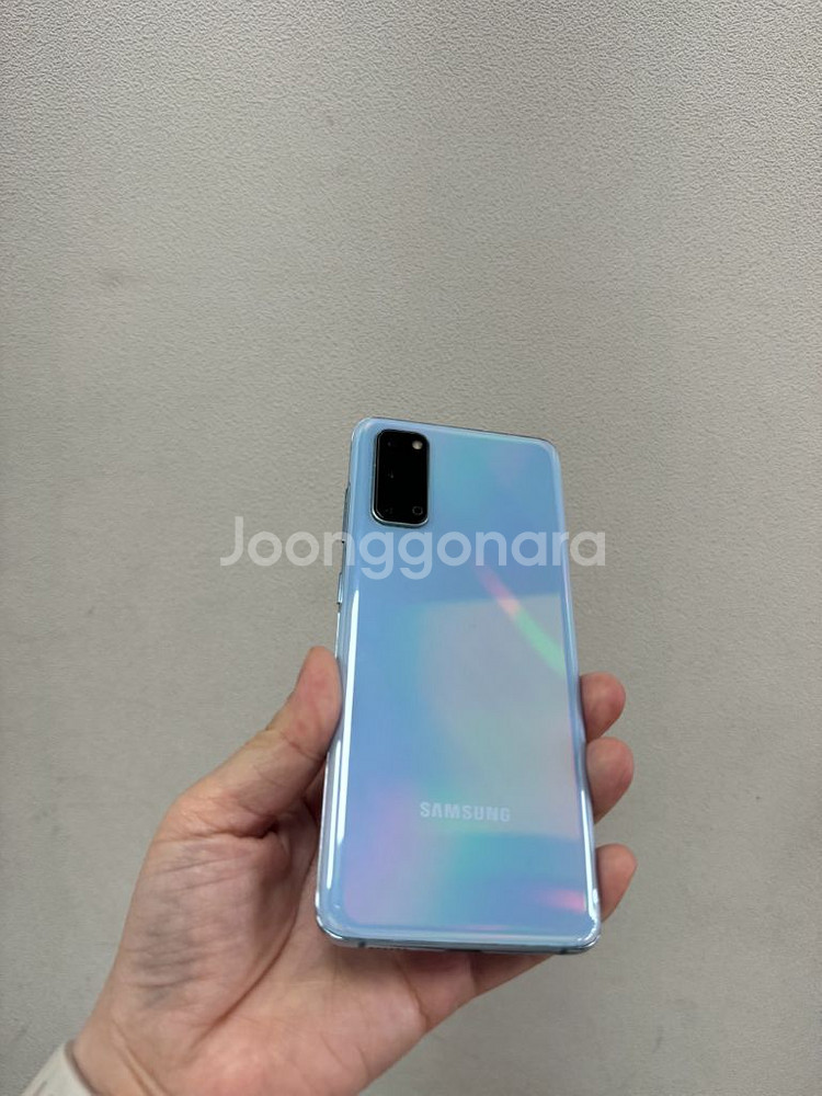 (부산중고폰)갤럭시s20 블루 128기가 판매해요--1