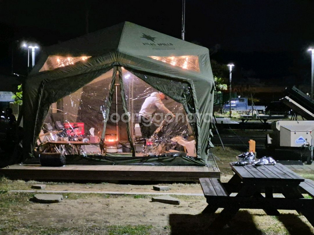 에어텐트 아틀라스 아폴로 하이브리드 에어쉘터--2