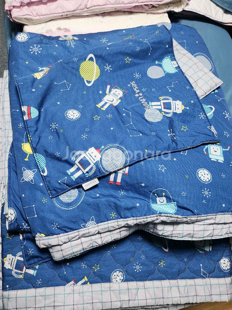 세사리빙키즈 이불세트--1