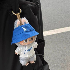 핸드메이드 라부부 인형 옷 세트 야구 티셔츠 모자 백팩