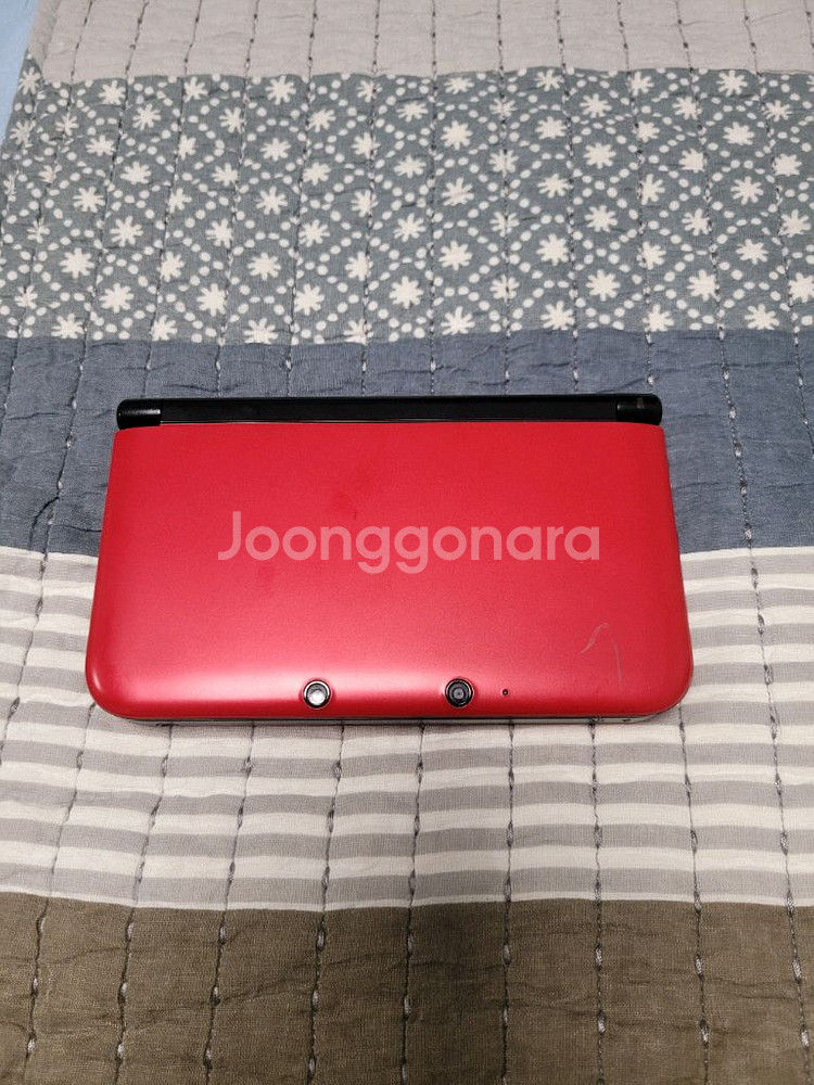 닌텐도 3DS XL 레드+칩 7개 판매합니다--0