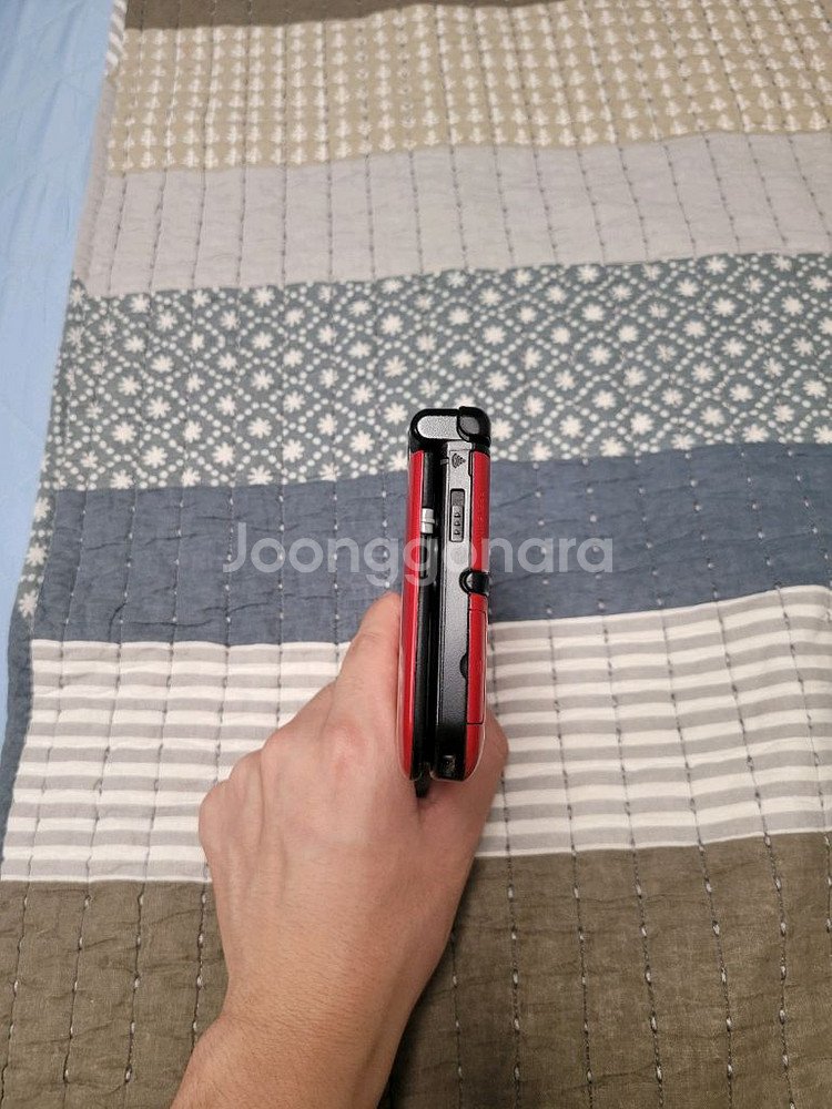닌텐도 3DS XL 레드+칩 7개 판매합니다--2