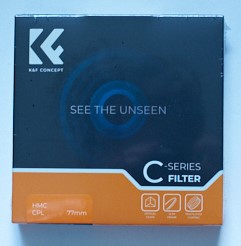 K&F 77mm 블루 멀티코팅 HMC CPL 필터--1