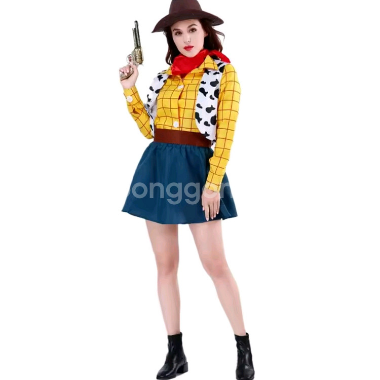 토이스토리 우디 코스프레 의상 M사이즈 판--0