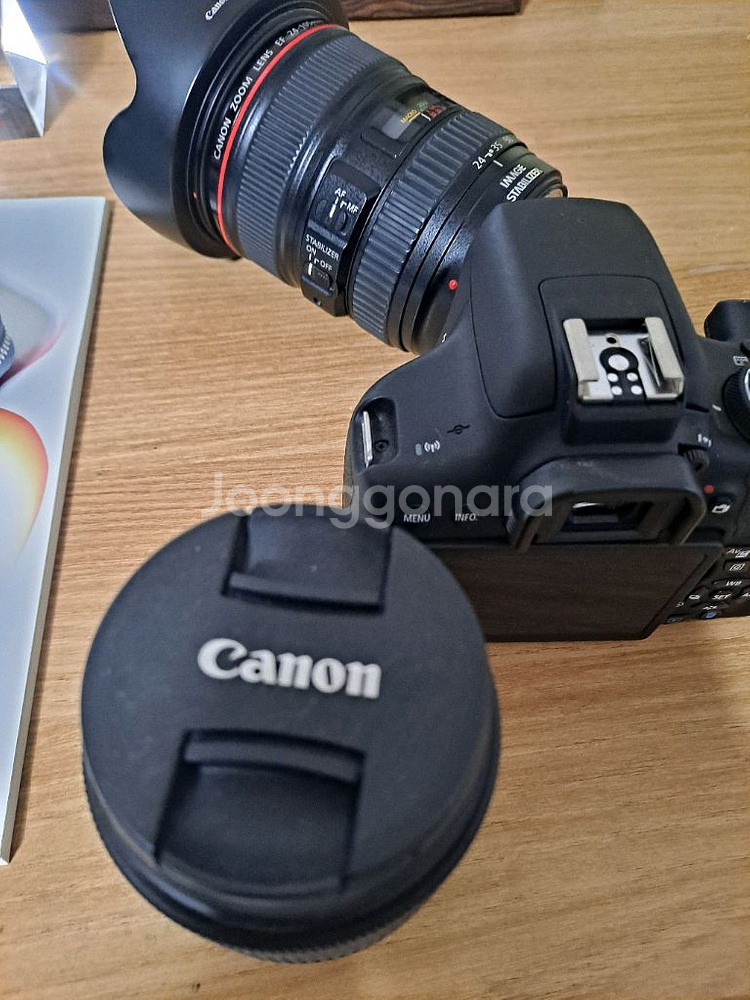 케논 DSLR 카메라 렌즈2개포함--0