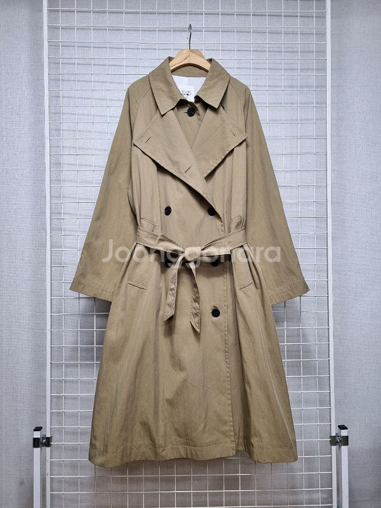 택포 (새상품) 톰보이 트렌치코트 free--0