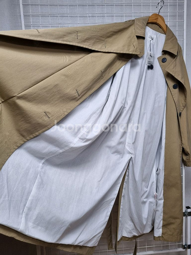 택포 (새상품) 톰보이 트렌치코트 free--3