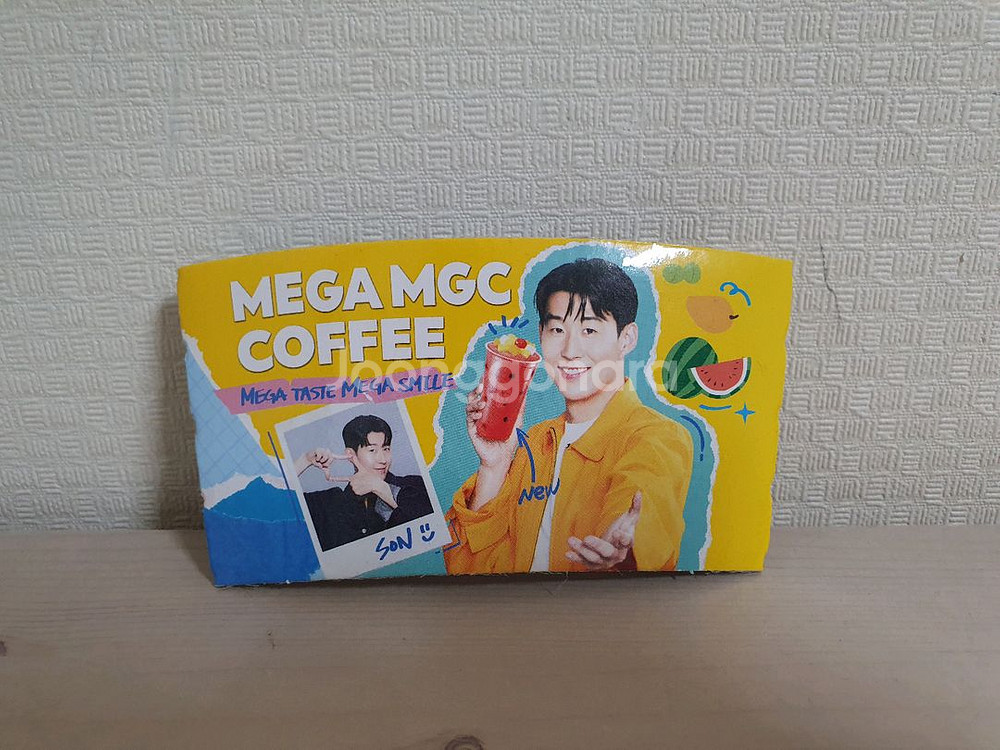 손흥민 메가커피 컵홀더--0