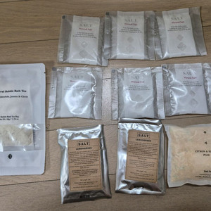 인터컨 목용용 버블 바스 tea bag, 바스솔트 일괄