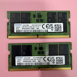 노트북 램 DDR5 32x2ea