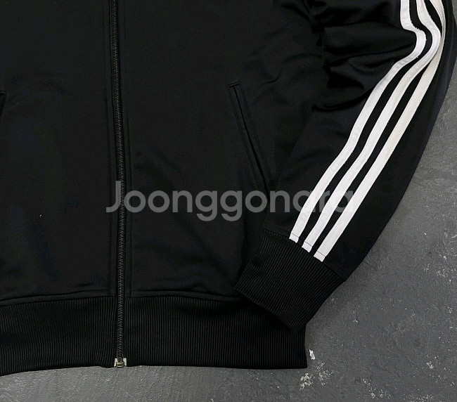 아디다스 블랙 검정 파이어버드 트랙탑 져지집업 90/S--2