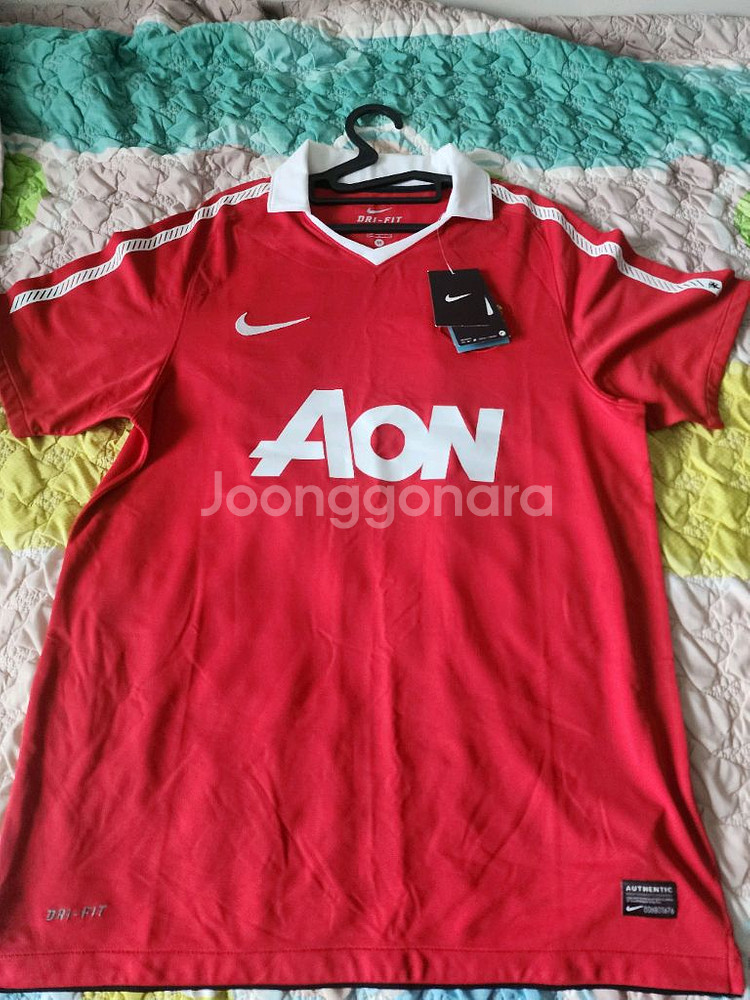 해외M) 10-11 맨유 유니폼 텍체 노마킹 노패치--0