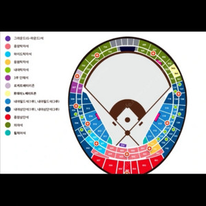 6월 20/21/22일 삼성 VS 롯데 중앙탁자석 판매