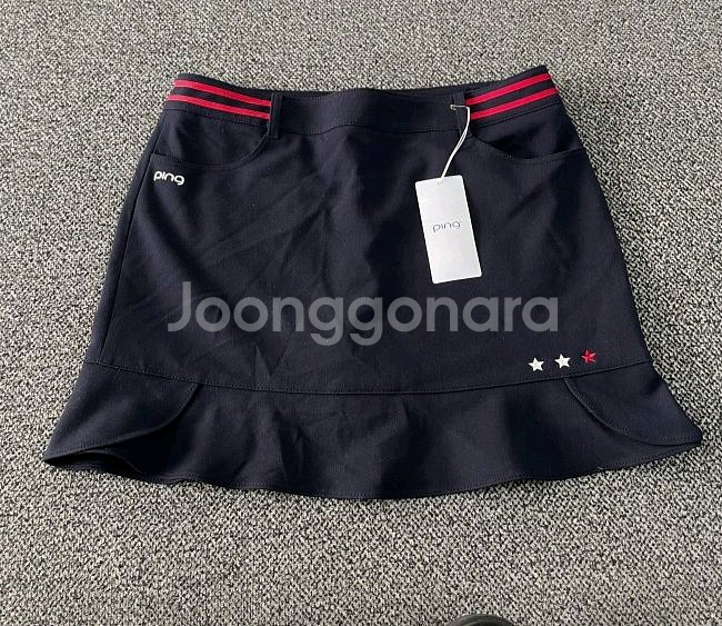 새상품급 PING 핑 골프스커트 골프치마 30인치--0