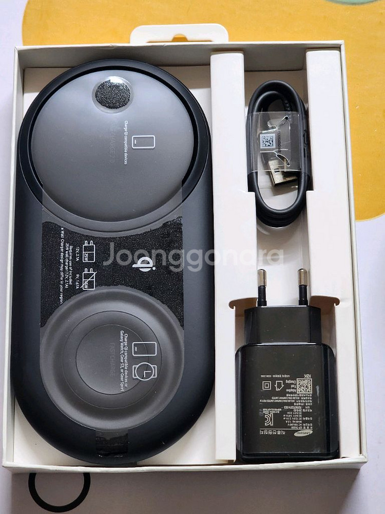 삼성 무선충전기 듀오 EP-P5200--0