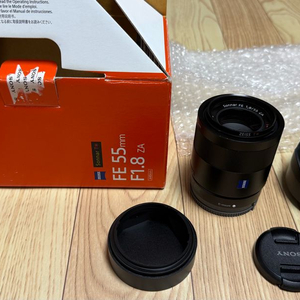 소니 55mm 1.8za 렌즈팝니다 55.8za