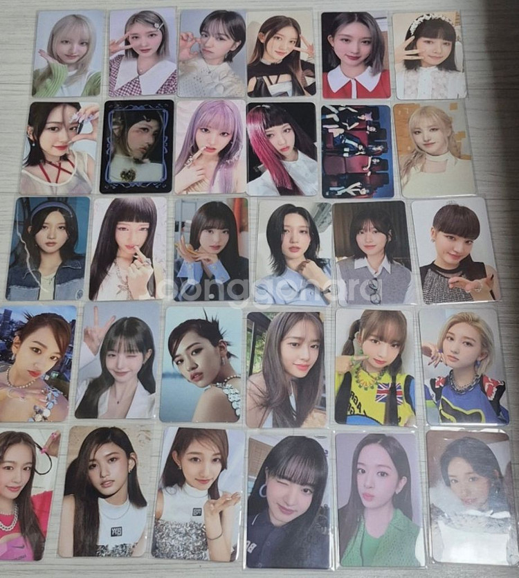 아이브 포토카드 일괄 대량 양도 70장--0
