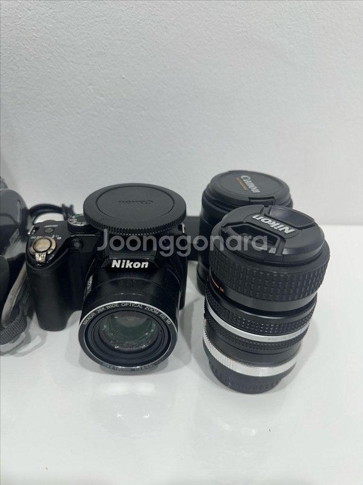니콘 쿨픽스p100 캐논550d등 올드 카메라 렌즈--2